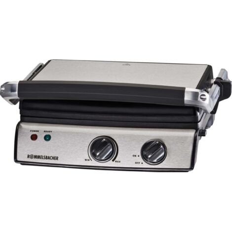 Rommelsbacher KG 2020 Edelstahl Kontaktgrill