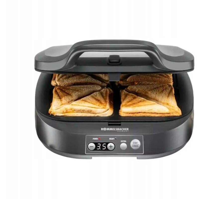 Rommelsbacher - st 1800 machine à sandwich 1800 w Noir