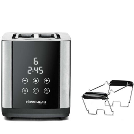 ROMMELSBACHER TO 850 2-CROUP XL TOASTER, 800 W LED-ANZEIGE