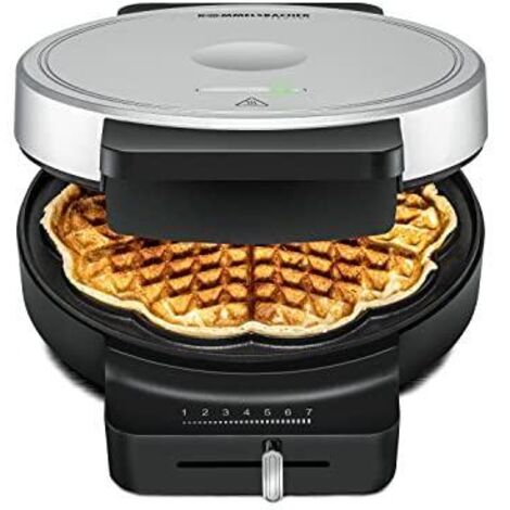 Rommelsbacher WA 850 gaufrier noir et argent