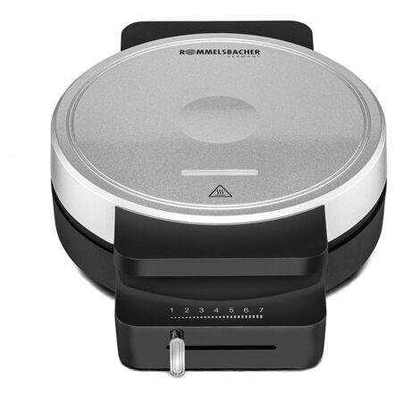 Rommelsbacher WA 850 gofrera negra y plata