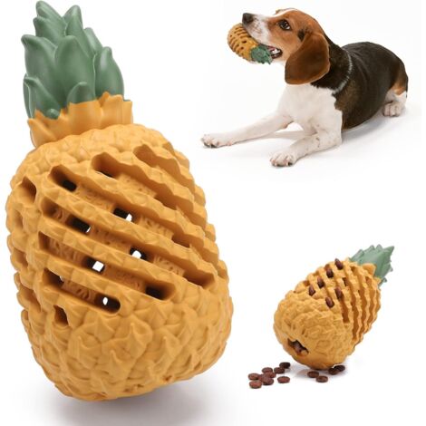 Rompecabezas indestructible para perros - Juguete masticable para perros - Juguete masticable para perros - Pelota de comida