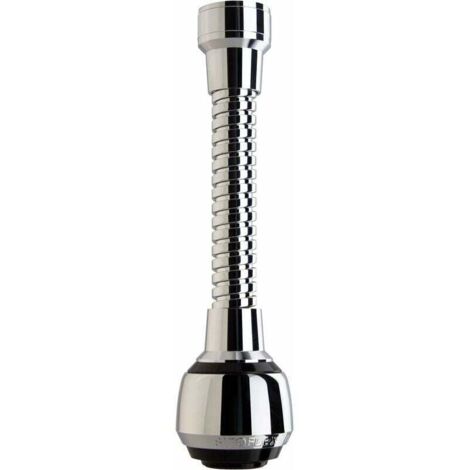 Rompecho flexible en latón Fabricado en Italia Aireador de ducha cromado negro Aireador de grifo de cocina Grifos de cocina