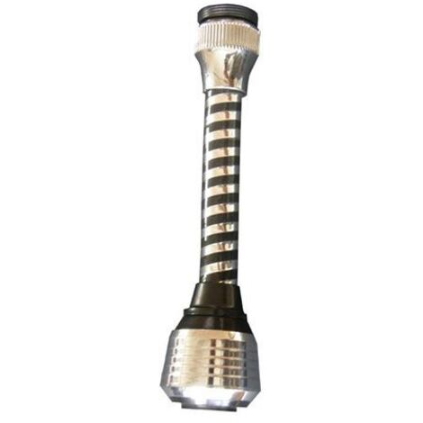 rompigetto a 2 getti attacco m22/f24 nero/cromo