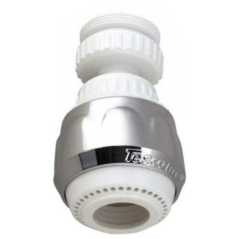 Rompigetto articulé Chrome/Blanc F22 Presto Tescoma 111001