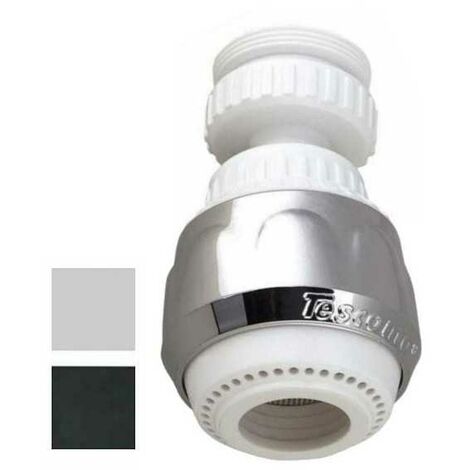 Rompigetto articulé Chrome/Noir F22 Presto Tescoma