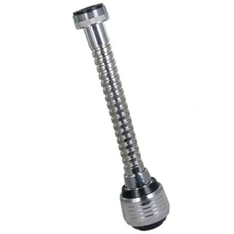 AERATORE ROMPIGETTO FLESSIBILE 15 CMACCIAIO INOX PER RUBINETTO Ap  Cartucce 10,00 €