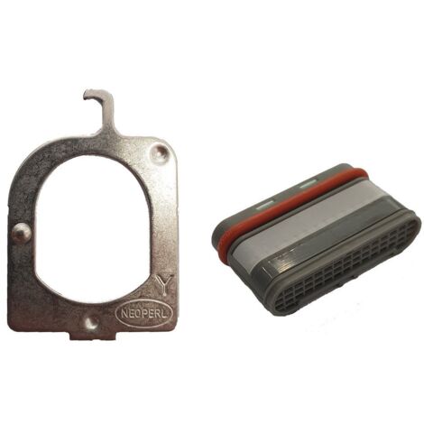 Rompigetto per rubinetto rettangolare Neoperl e chiave 24x6
