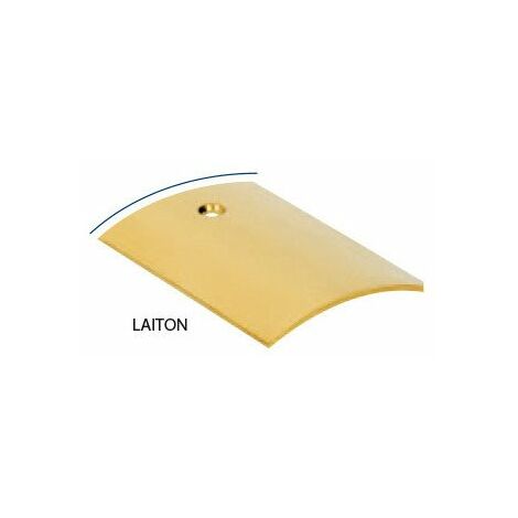 Romus Seuil 1/2 Bombé Percé Blisterlaiton30mm073m - Romus