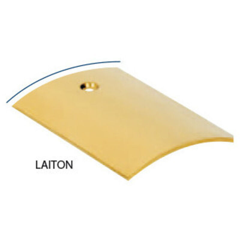 Romus Seuil 1/2 Bombé Perforado Blíster Latón 30mm 073m - Romus