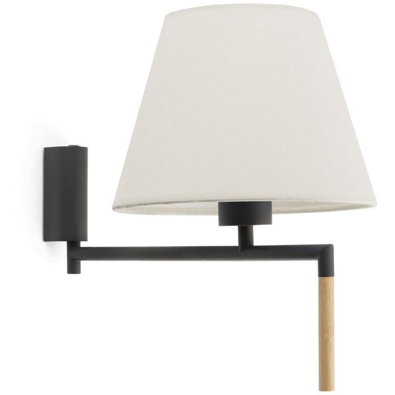 

Faro Barcelona - RON Aplique de pared gris oscuro/beige - GRIS OSCURO