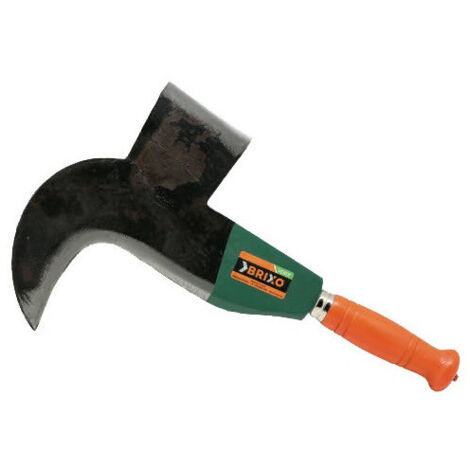 Roncola Brixo Mod. Roccasecca M/L Art. 618A – Doble filo para trabajos agrícolas