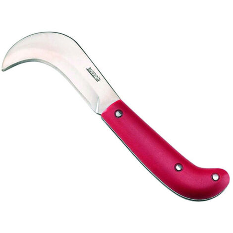 Roncola Lama In Acciaio Al Carbonio Manico In Plastica - cm.16 - 33015