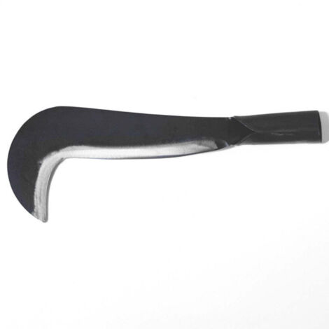 Roncola tipo in acciaio forgiato e temprato con manico a tubo - 30 cm