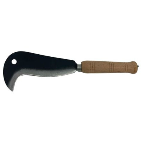 Roncola toscana becco corto vip acciaio forgiato/legno cm 16