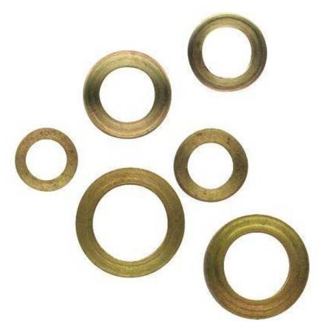 RONDELLA CERNIERA A SALDARE 513 IBFM - OTTONE MM 12X20X3 CF= PZ 25