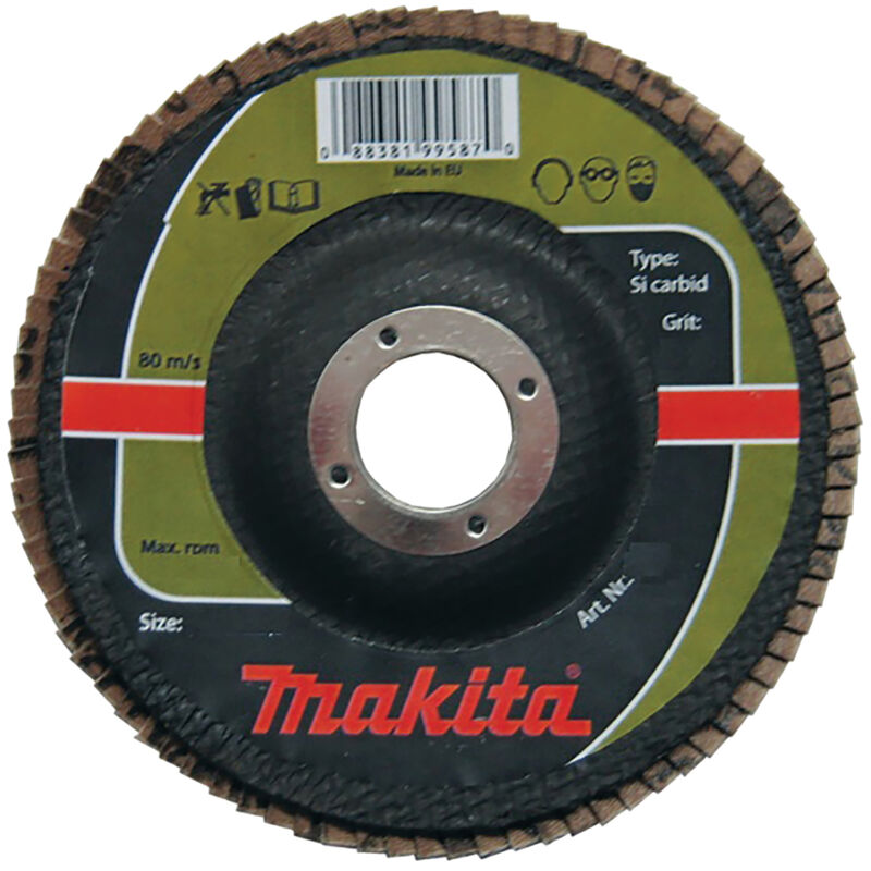 Rondella dentata Makita 1 pz. - 180 mm - 22,23 mm - K120 - acciaio
