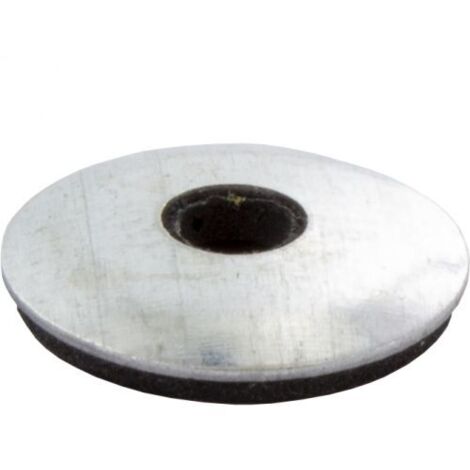 RONDELLA FERRO C/GUARNIZ D 6,7X22 ZINCATA 100 PZ