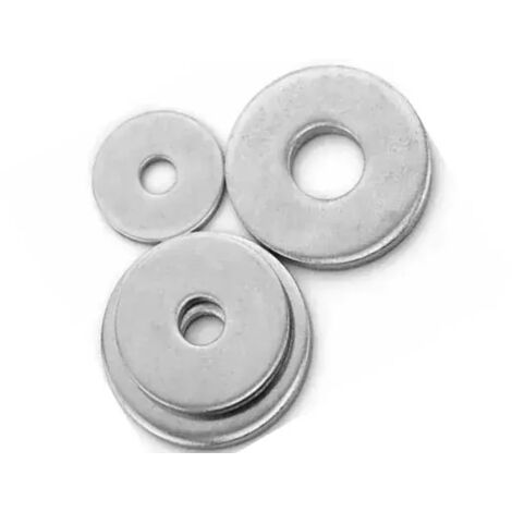 RONDELLA IN ACCIAIO INOX A2 DIN9021 (3 VOLTE FORO)  10 X 30
