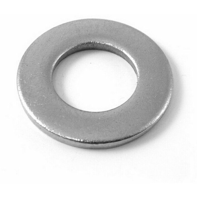 Image of In ferro zincata piana rondelle ferro minuteria varie misure quantita' misura: mm 30x55 pezzi/quantita': 4 - Rondella
