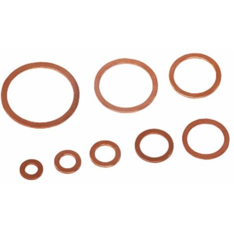Rondella in rame 3/8"17x23x15 mm