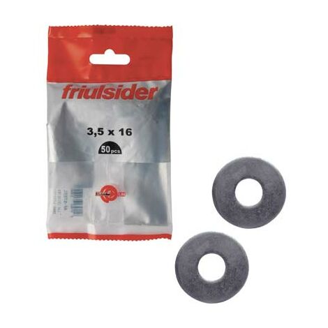 RONDELLA PIANA INOX A2 SELF FRIULSIDER M 5 MM 5,3X10 CF=PZ 30