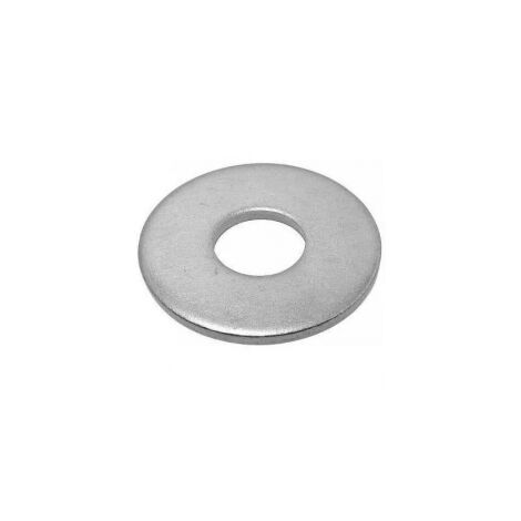 CAM2 Rondelle per contorni, rondelle M6 in acciaio inox 304, 18 mm x 1,2  mm, per liste domestiche e meccaniche, viti, dadi e asta filettata