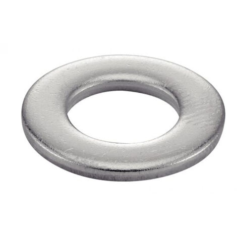 Rondella piatta tagliata - Inox A2 Ø10 mm - Confezione da 100