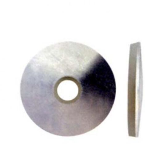 RONDELLA TONDA ZINCATA X TIRAFONDO - GUARNIZIONE EPDM MM 6,9X16 CF=PZ 100 - 1 confezione