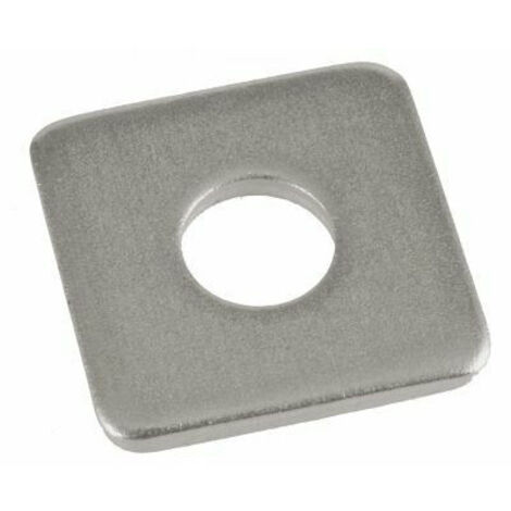 Rondelle carrée pour construction bois inox - Qualite Inox: A2 - Diamètre: 10