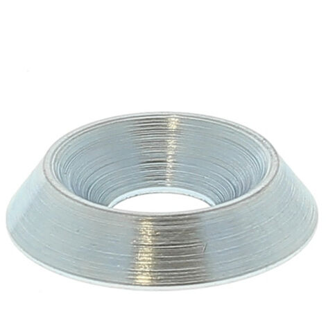 Rondelle Cuvette Pleine Acier Zingué Blanc NFE 27619