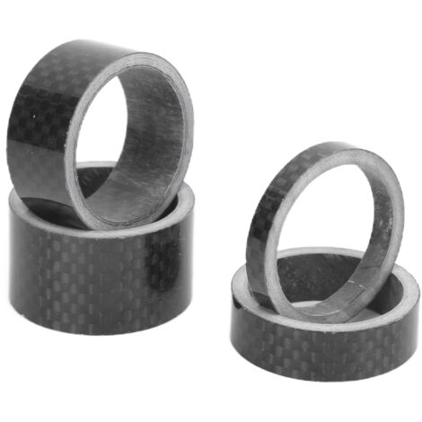 Rondelle de direction en carbone pour fourche avant 1,1" - Lot de 4, réduction des frottements