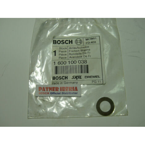 Rondelle de friction pour Tronconneuse BOSCH OUTILLAGES - 1600100038