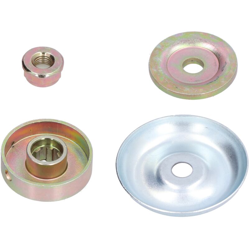 Rondelle de protection de la plaque de poussée Rondelle de poussée Contre-écrou de la plaque de poussée Kit d'adaptation de la tête de coupe