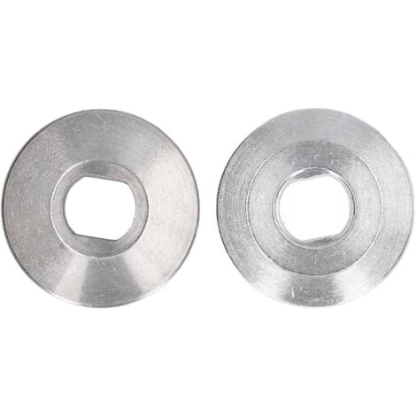 Rondelle de serrage de lame de scie, plaque de pression d'installation facile en carbure cémenté dureté élevée pour machine à scier en aluminium 10 pouces