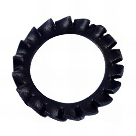 Rondelle denture extérieure M4 mm AZ Brut - Boite de 1000 pcs - Fixtout 50000401B