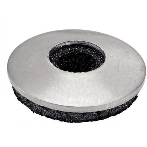 Rondelle d'étanchéité inox avec joint EPDM - Longueur: 14 - Qualite Inox: A2 - Diamètre: 4.8