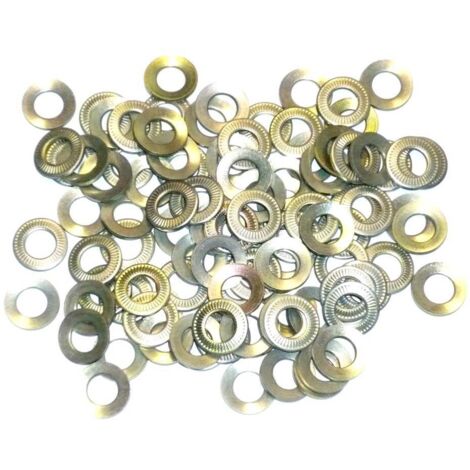 Rondelle elastique de contact bichromatee nf 25-511 - dimensions : 12 x 27 quantité 50