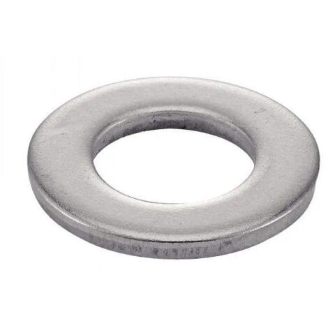 Rondelle étroite en inox A4 diamètre 6mm, 33 pièces.