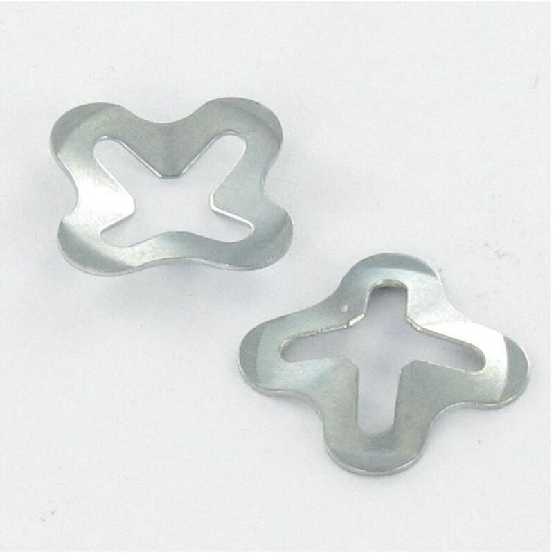 Vis Express - Rondelle grifaxe 10 4 Ailettes 931001 Acier zingué-100 pièces