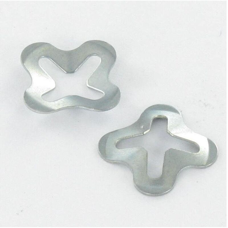 Rondelle grifaxe 6 4 Ailettes 930601 Acier zingué noir-500 pièces