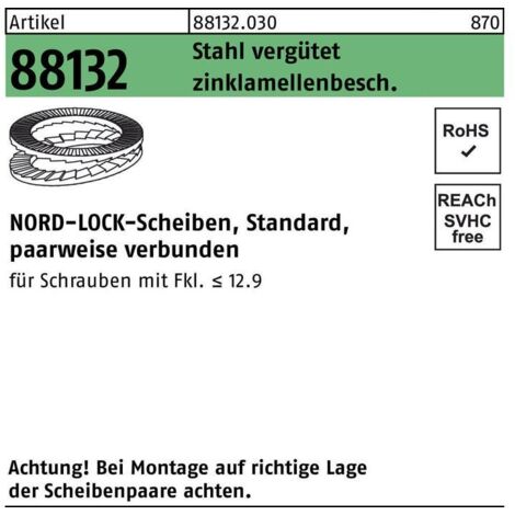 Rondelle NORDLOCK® NL DELTA-PROTEKT - 18 mm - NORD-LOCK