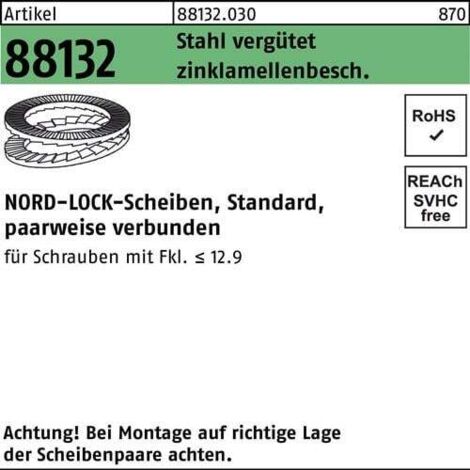 Rondelle NORDLOCK® NL DELTA-PROTEKT - 27 mm - NORD-LOCK