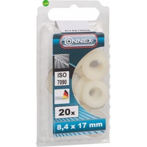 Rondelle plastica m 8,4x17 pezzi 20 - masidef