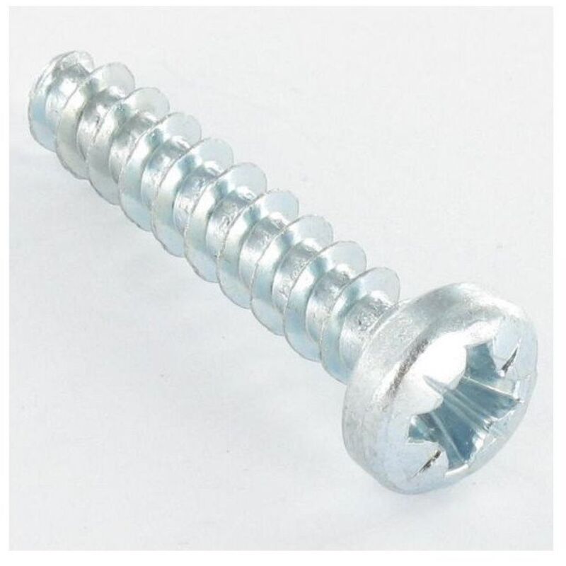 Vis Express - Vis pvc Tête cylindrique tc Pozi 6X29 Filet 40 rusper GREY-500 pièces