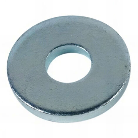 Rondelle plate charpente M22 x 60 x 6 mm Zinguée - Boite de 25 pcs - Fixtout RC22X60X602B