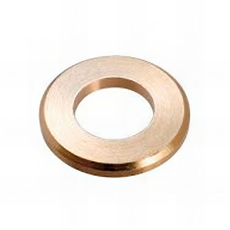 Rondelle plate étroite usinée M10 mm Laiton - Boite de 100 pcs Fixtout RPZ10LNB