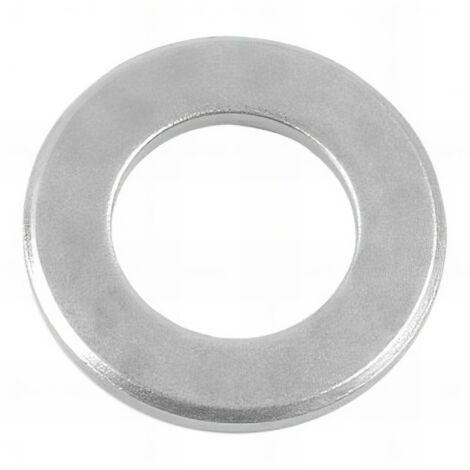 Rondelle plate étroite usinée M20 mm ZU Zinguée - Boite de 100 pcs - Fixtout 47002002B