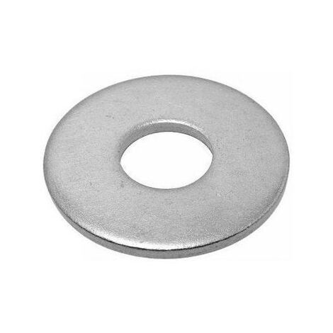 Rondelle plate extra-large zinguée - Diamètre M14 mm
