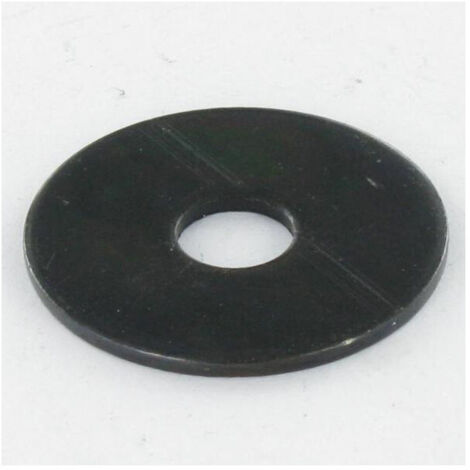 Lot De 684 Rondelles Plates Zinguées Noires - Qualité Pro, 9 Tailles Différentes
